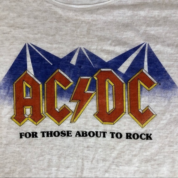 AC/DC sheer white band tee t-shirt women’s XL - Picture 5 of 7